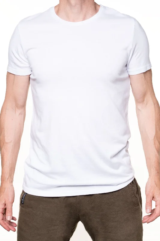 Season Finale Sale Men's Bamboo Crew Neck T-Shirt