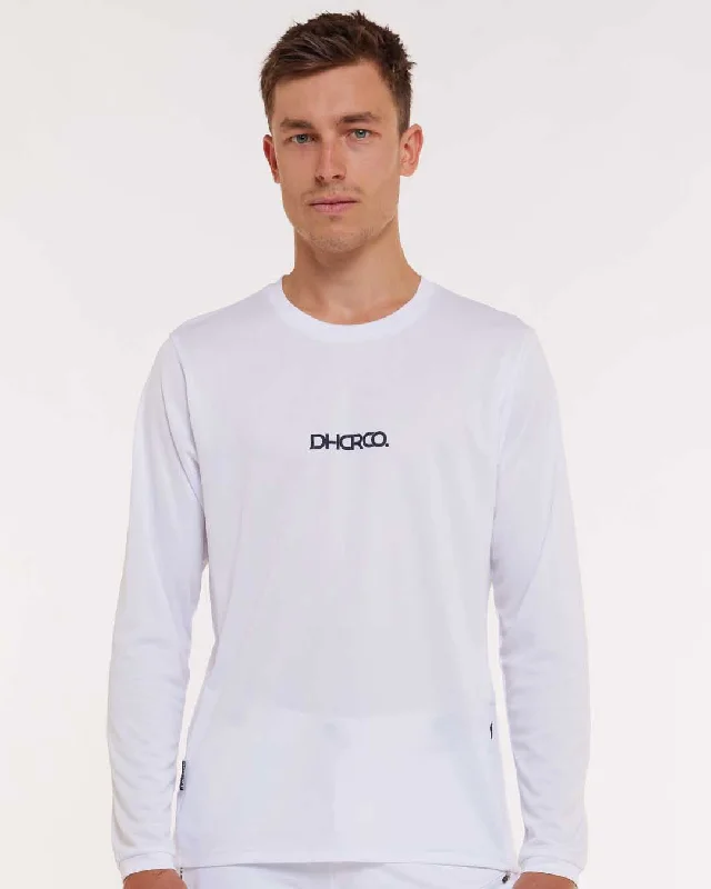 Discount Mania Mens Gravity Jersey | White Out