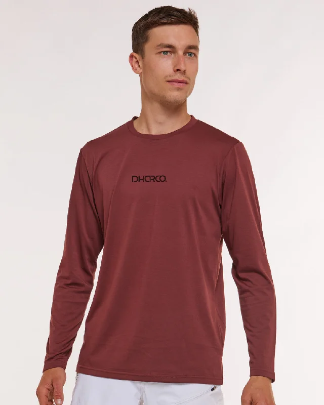 Online Only Mens Long Sleeve Tech Tee | Graze