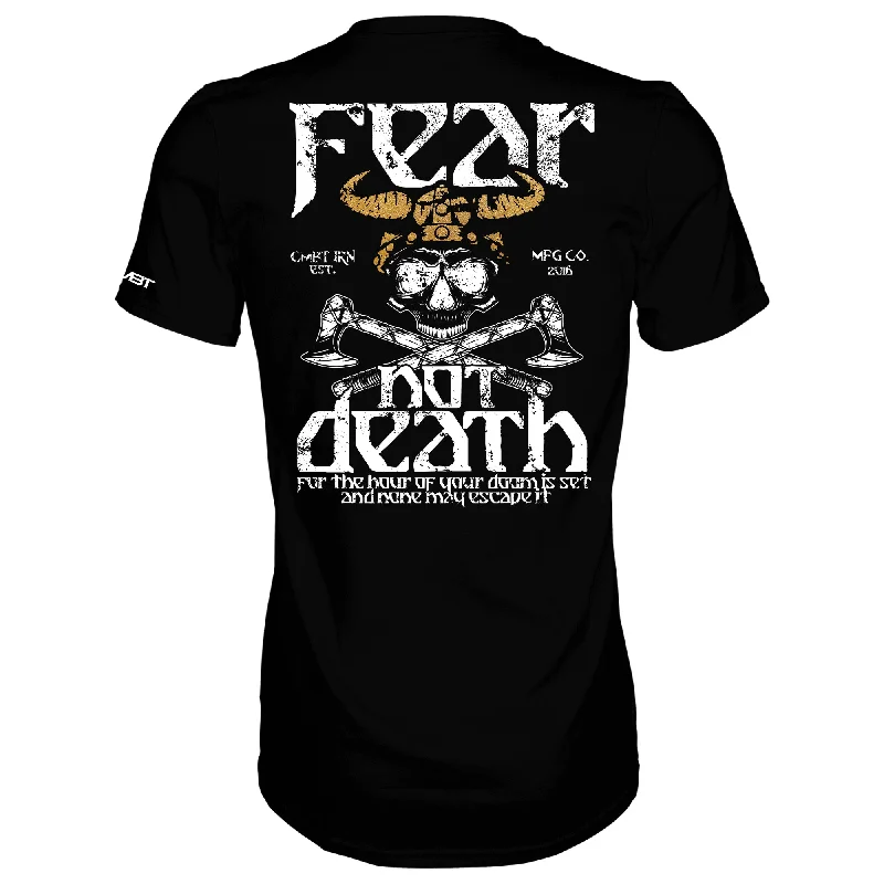 Act Now FEAR NOT DEATH, VIKING WARRIOR MEN'S T-SHIRT