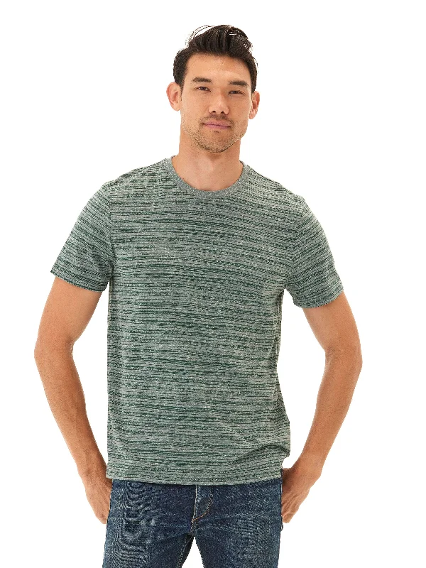 Low Prices Stripe Triblend Jersey Crew Tee