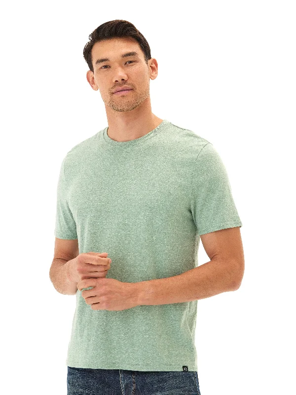 Incredible Offers Triblend Crew Neck Tee