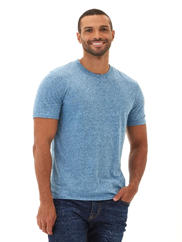 Discount Deals Triblend Crew Neck Tee