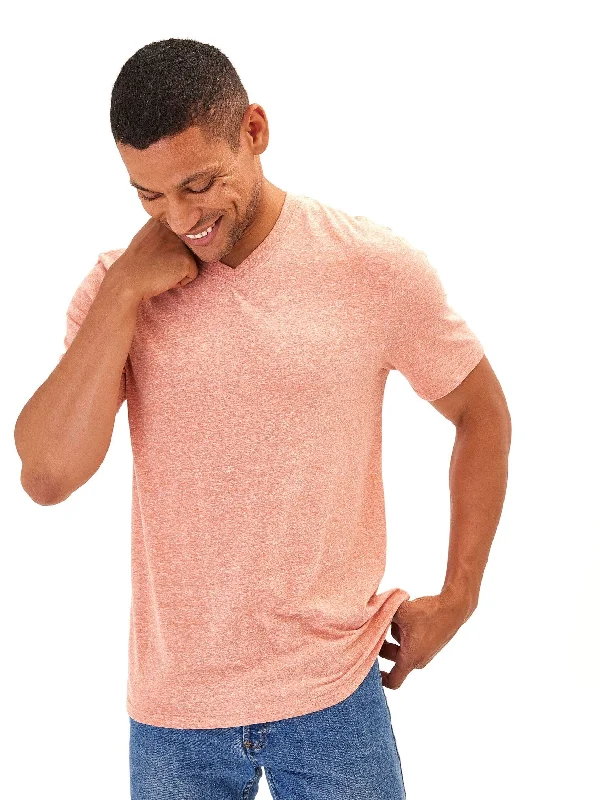 Factory Direct Sale Triblend V-Neck Tee