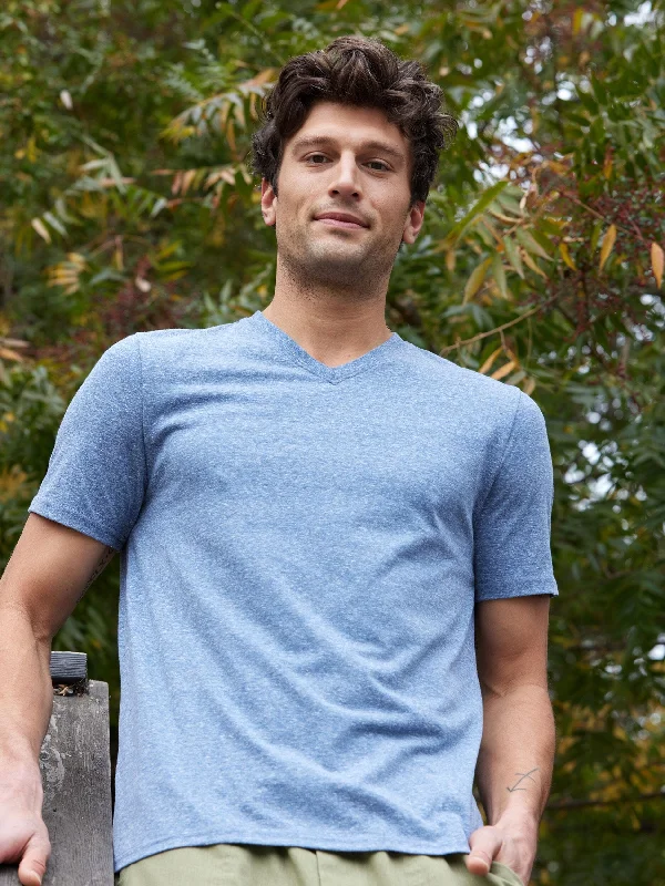 Limited Time Discount Triblend V-Neck Tee