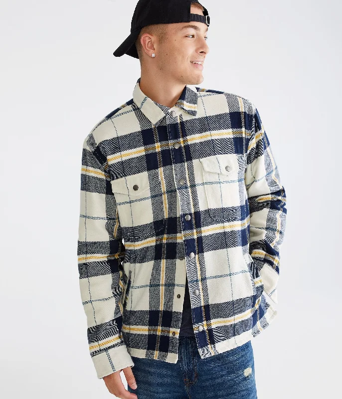 Reduced Prices Aeropostale  Plaid Flannel Shacket