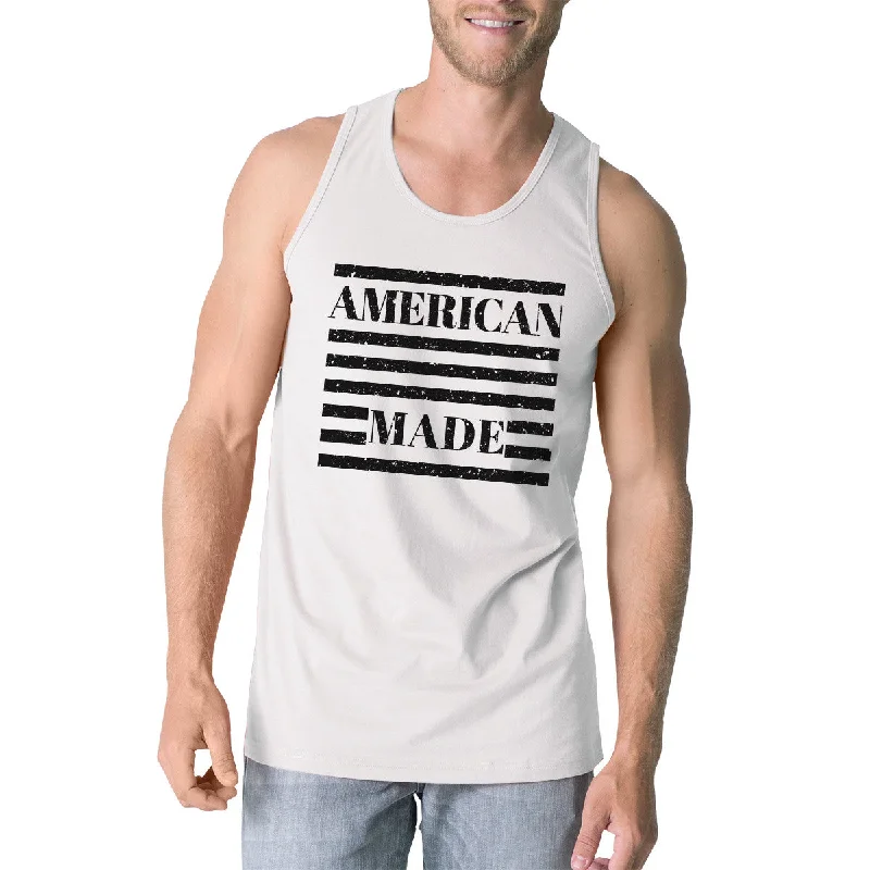 New Deals American Made Funny 4th Of July Tank Top For Men Gifts For Him