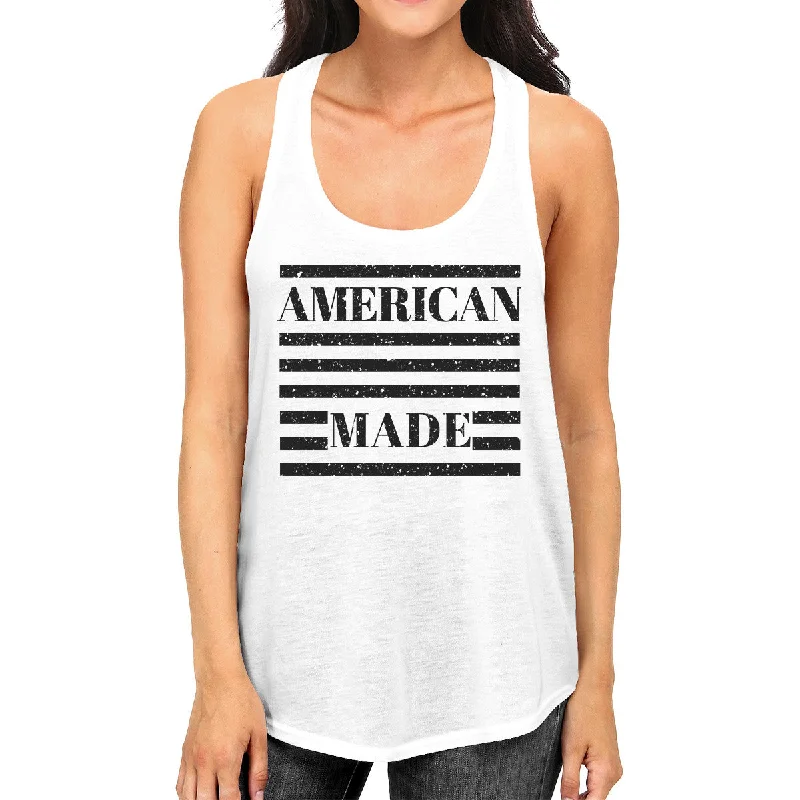 Price Rollback American Made Womens Cotton Tank Top Cute 4th Of July Design