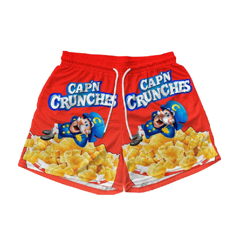 Shop and Save Basic Mesh Short - Cap'n Crunches