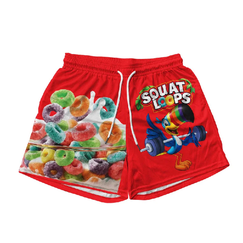 Limited Time Offer Basic Mesh Short - Squat Loops