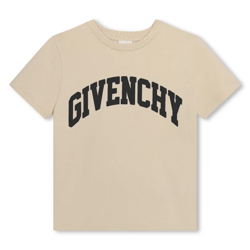 The Best Prices Beige Logo T-Shirt