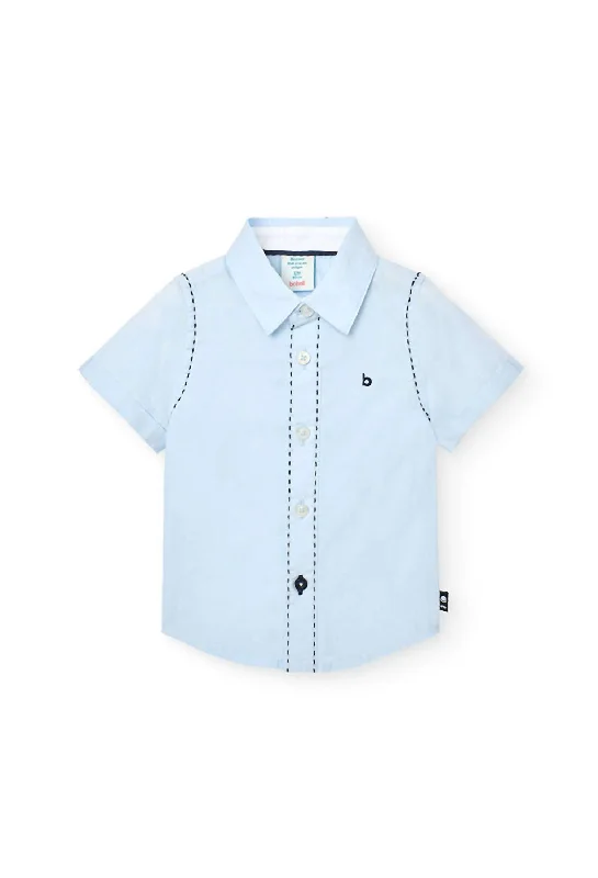 Special Buy Boys' Fil A Fil Shirt In Blue