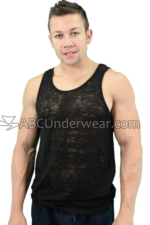 While Supplies Last Mens Sexy Burnout Tank Top - BLOWOUT SALE!