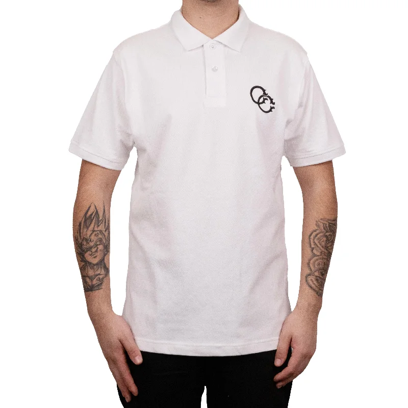 Clearance Event Cavalli Class Mens White Polo
