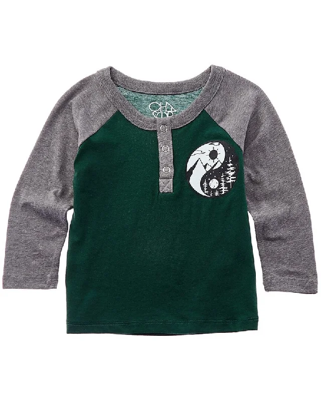 Big Discounts Chaser Blocked Jersey Raglan Henley