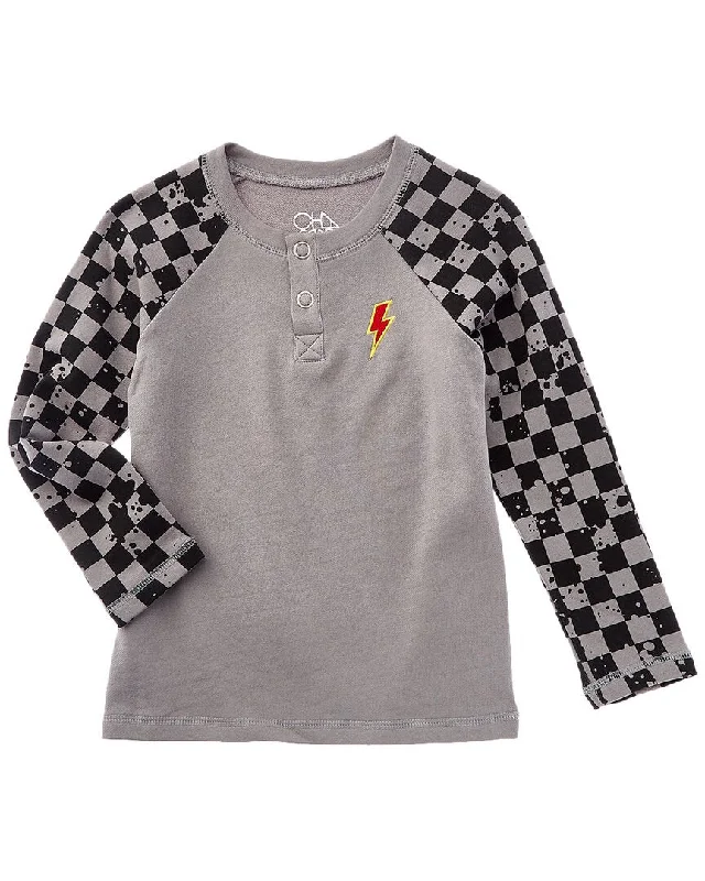 Mega Sale Chaser French Terry Raglan Henley