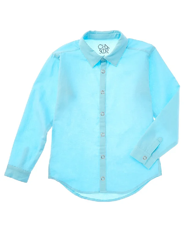 Mega Deal Chaser Poplin Button-Down Shirt