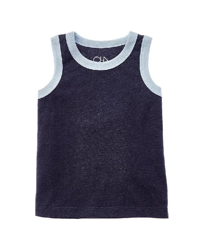 Blowout Sale Chaser Recycled Vintage Jersey Contrast Binding Tank
