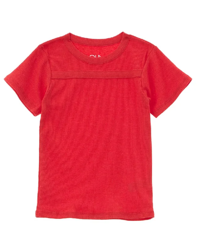 Factory Direct Sale Chaser RPET Vintage Rib Strapping T-Shirt