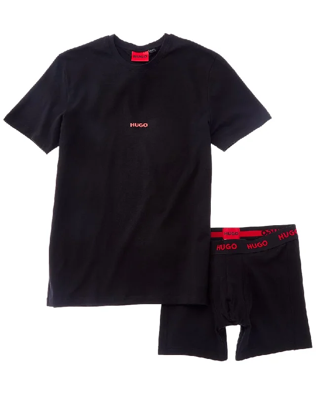 Online Only Hugo Boss 2pc T-Shirt & Boxer Set