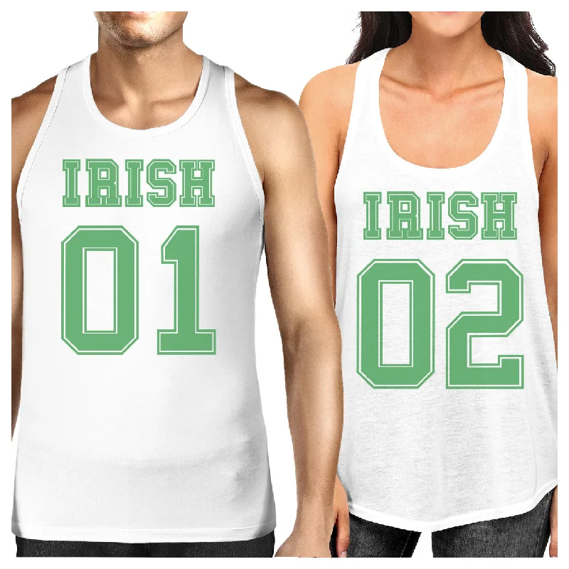 Crazy Deals Irish 01 Irish 02 Patricks Day Tank Top For Couples Cute Gift Ideas