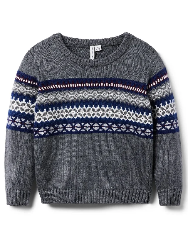 Must-Have Deals Janie and Jack Fairisle Sweater