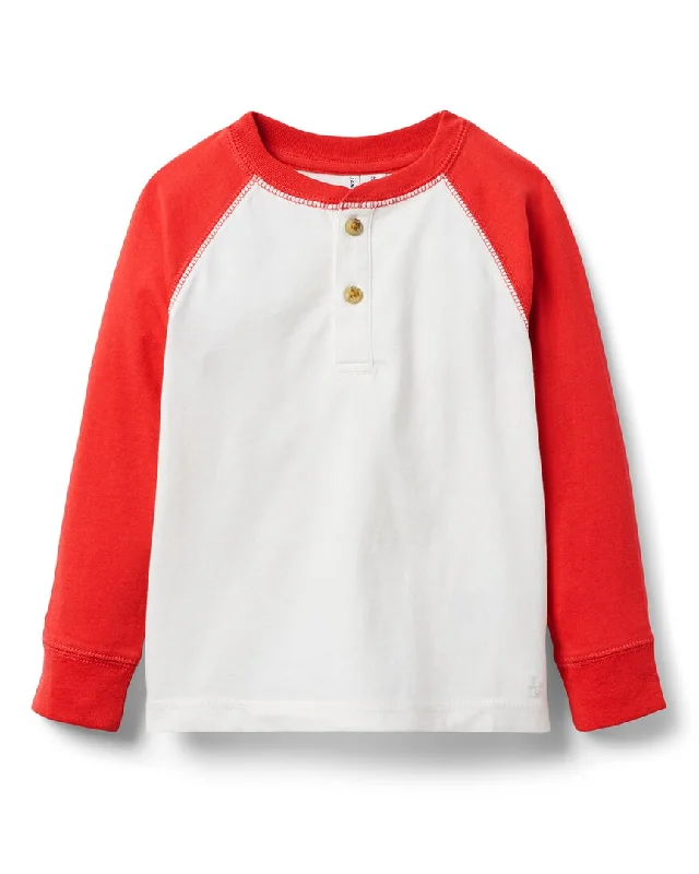 Daily Specials Janie and Jack Henley Baseball T-Shirt