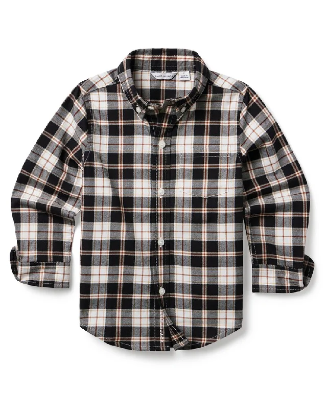 Amazing Deals Janie and Jack Tartan Flannel Shirt