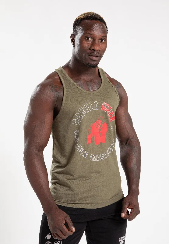 Best Bargains Lafayette Tank Top - Army Green