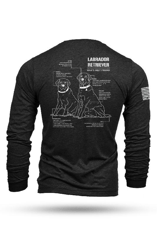Best Seller Labrador Schematic - Long-Sleeve Shirt