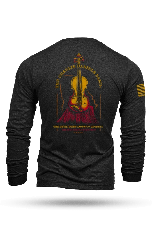 Can't Be Beat Charlie Daniels Band_The Devil Went Down to Georgia - Long-Sleeve Shirt