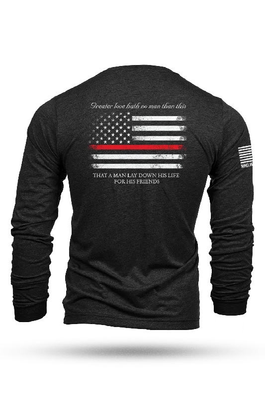 Early Access Thin Red Line - Long-Sleeve T-Shirt