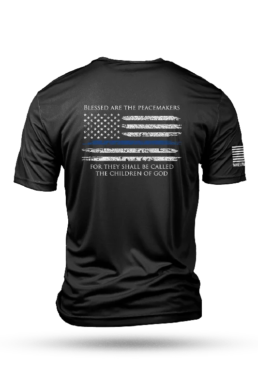 Fantastic Deals Thin Blue Line - Moisture Wicking T-Shirt