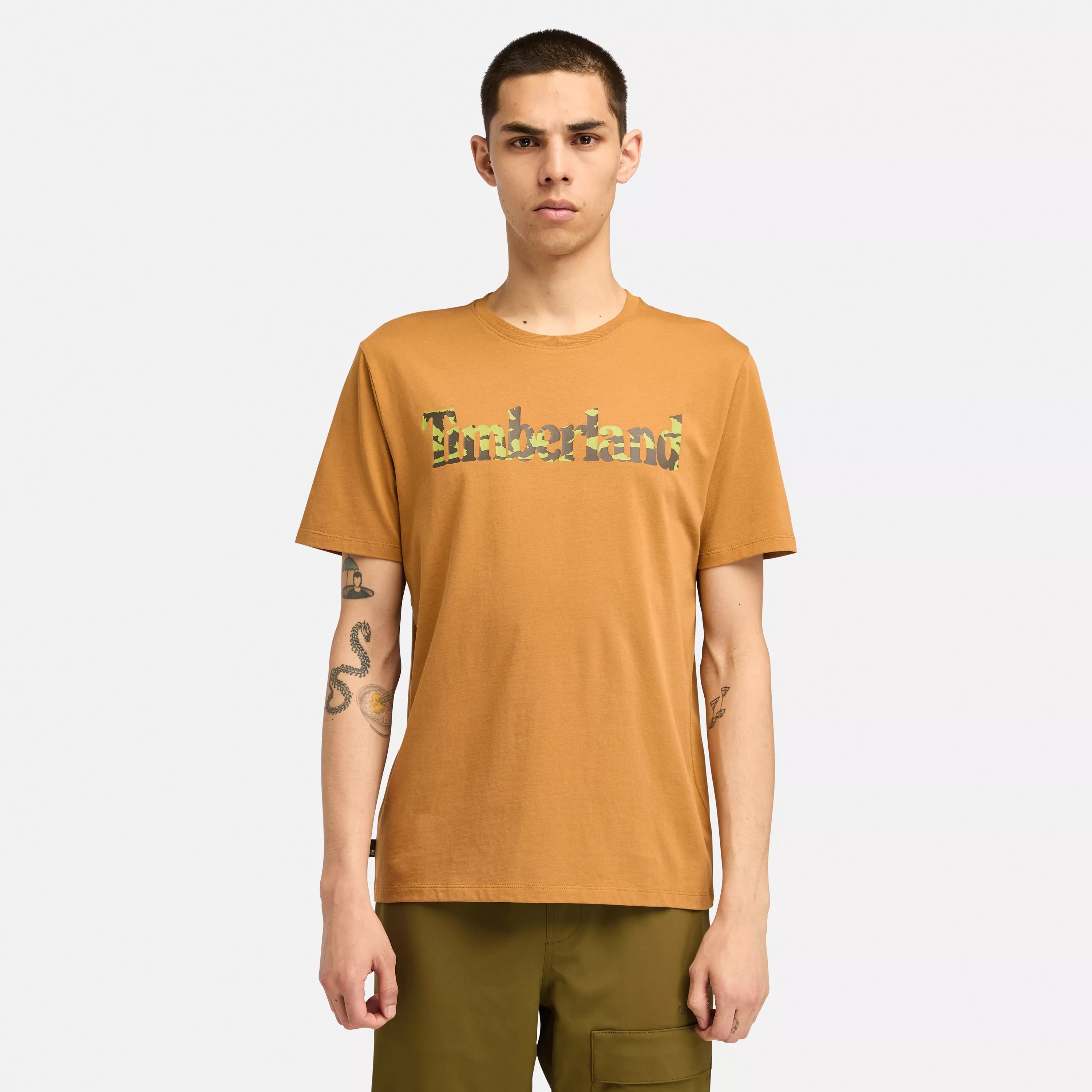 Friends and Family Sale Men's Northwood Wordmark Camo Short Sleeve T-Shirt