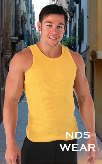 Super Sale Men's Ribbed Tank Top - BLOWOUT SALE!