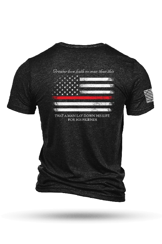 Exclusive Online Offer Thin Red Line - Tri-Blend T-Shirt