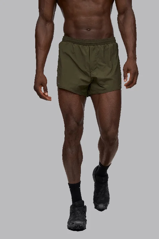 Take Advantage V_XLYTE 3" RUNNING SHORTS - Khaki