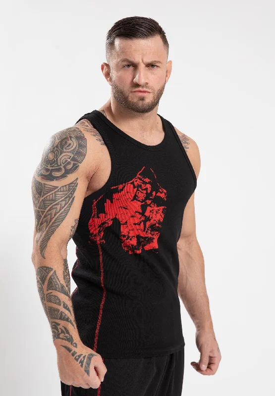 Doorbuster Deal Monterey Tank Top - Black/Red