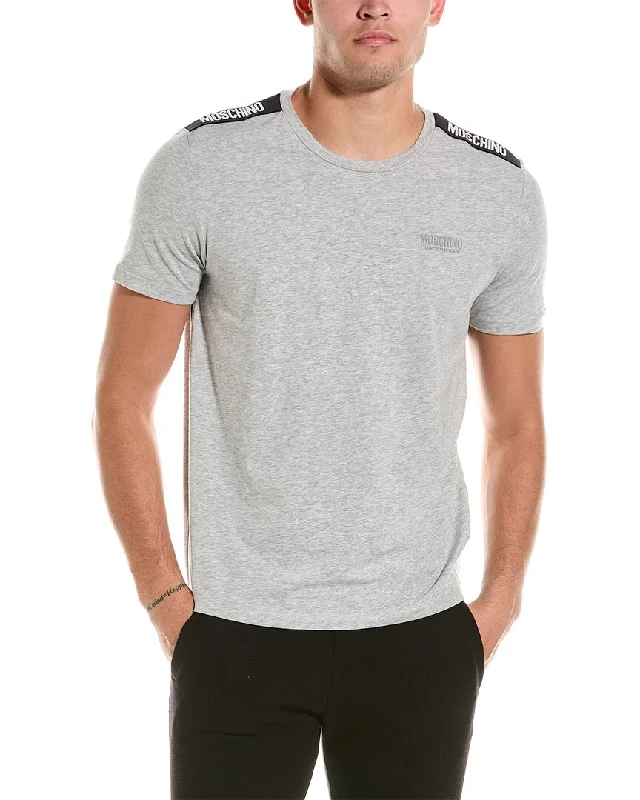 Super Bargain Moschino Logo Tape T-Shirt