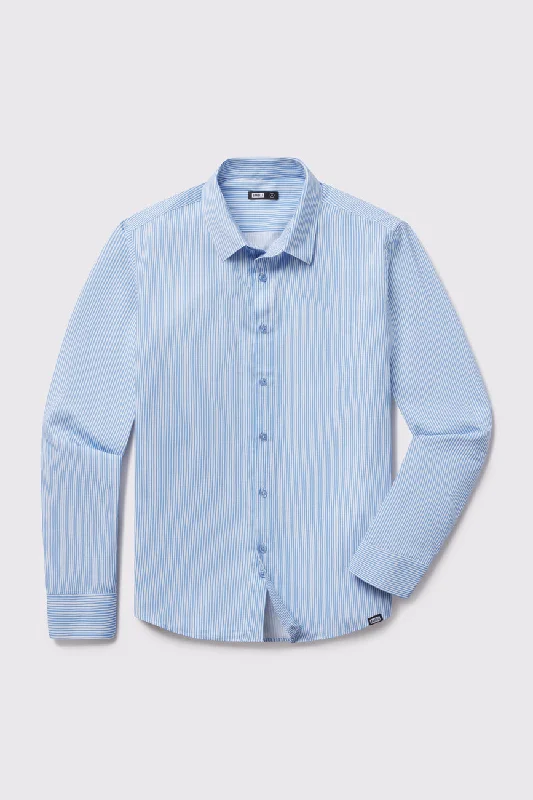 Hurry In Motive Dress Shirt Stripe