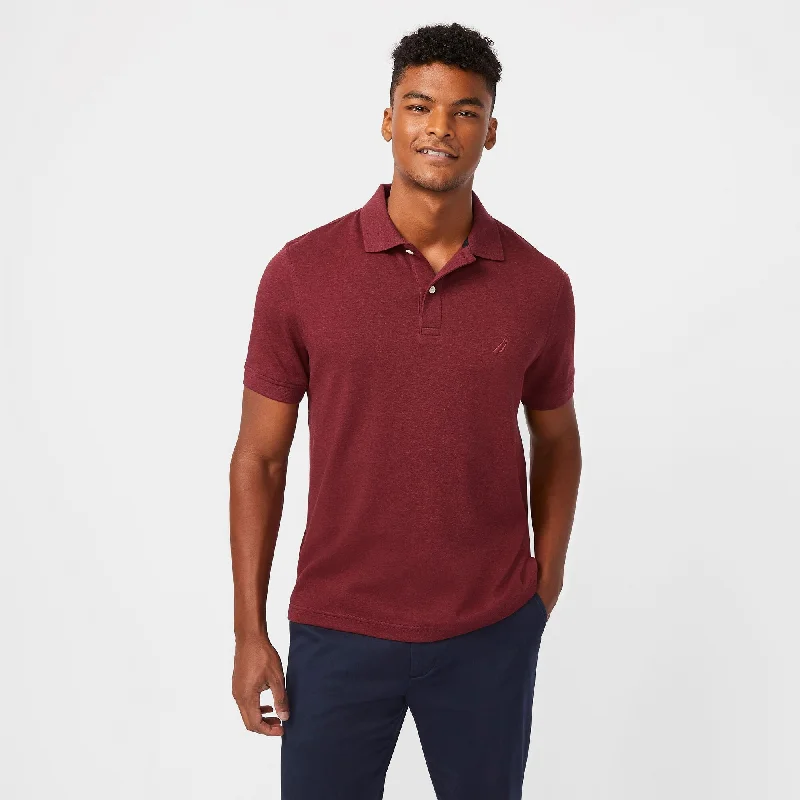 Online Only Nautica Mens Big & Tall Classic Fit Interlock Polo