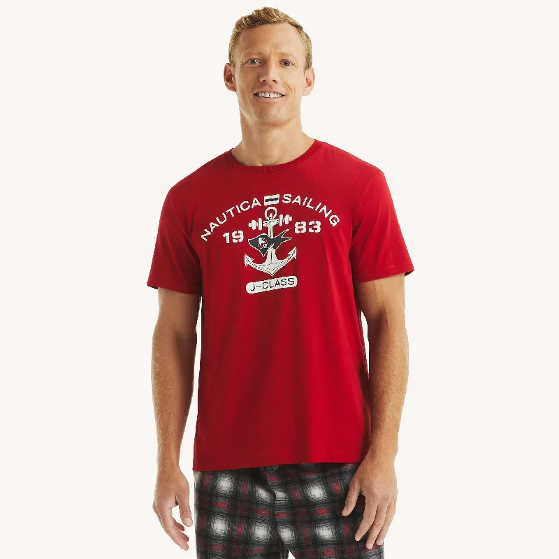 Exclusive Online Offer Nautica Mens Sailing Club J-Class Sleep T-Shirt