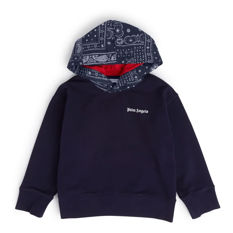 Special Discount Navy Logo Hoodie