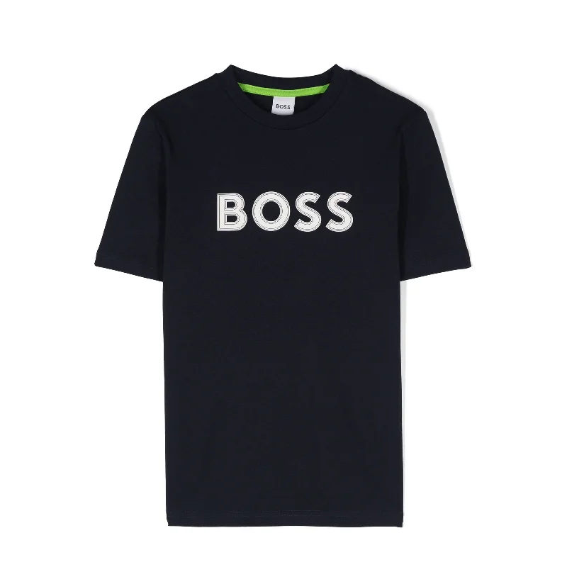 Exclusive Offers Navy Logo Short Sleeve T-Shirt