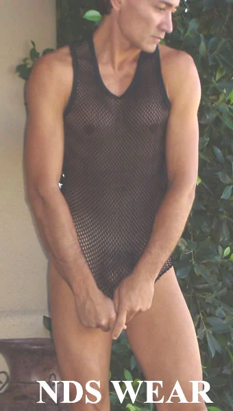 Limited Stock NDS Black Fishnet Tank Top - BLOWOUT SALE!