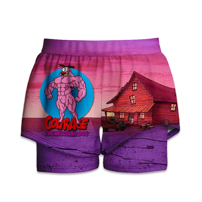 Buy Now Printed Liner Shorts - The Muscular Dog