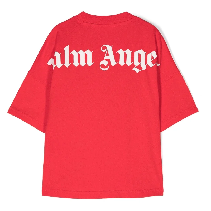Instant Discount Red Classic Overlogo T-Shirt