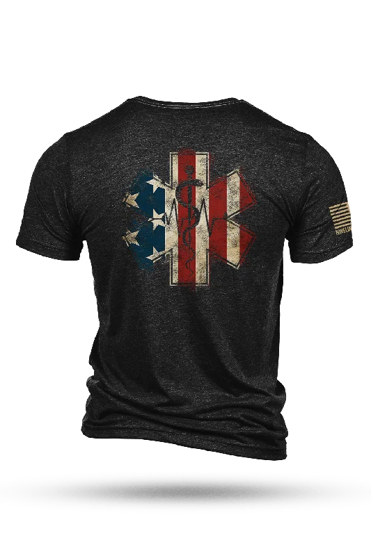 Shop and Save EMS Flag - T-Shirt