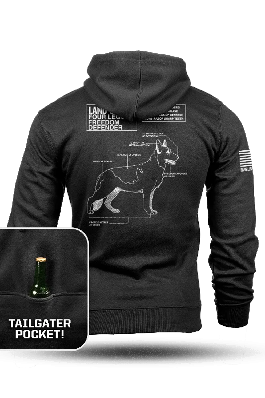 YEAR-End Sale Land Shark - Tailgater Hoodie