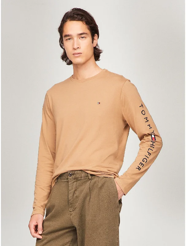 Early Access Tommy Hilfiger Men's Tommy Logo Long-Sleeve T-Shirt